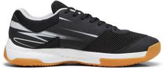 Rückansicht von PUMA Varion II Hallenschuhe Herren puma black-cool light gray-yellow blaze-gum