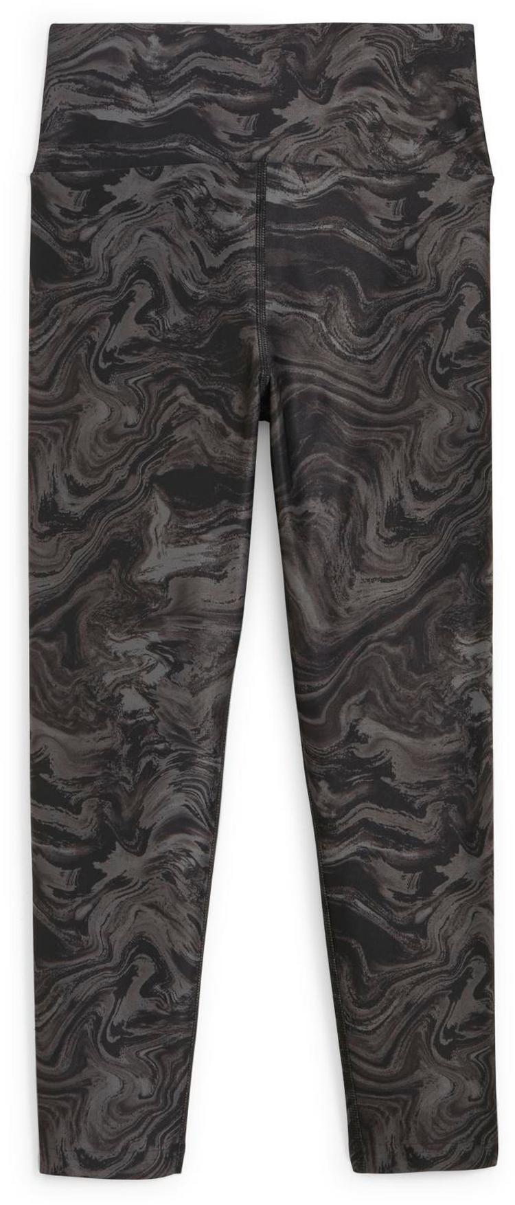 PUMA PUMA MARBLEIZED Tights M&auml;dchen - puma black - 0 | SportScheck