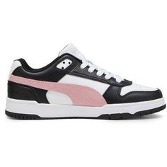 Rückansicht von PUMA RBD Game Sneaker Damen puma white-future pink-puma black