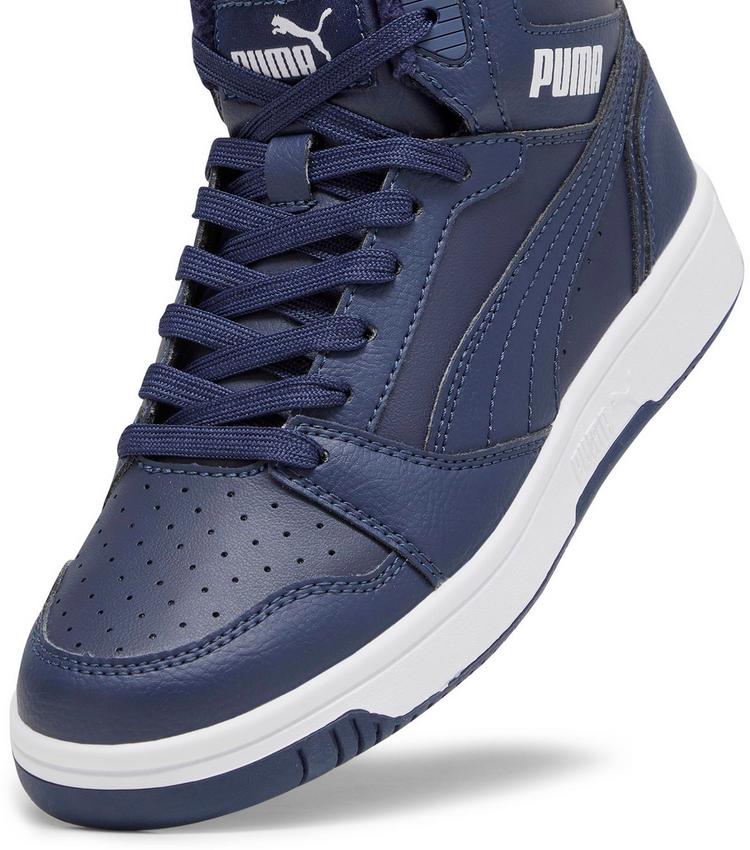 PUMA PUMA Rebound V6 Mid WTR Jr Sneaker Kinder - strong gray-new navy-puma white - 0 | SportScheck