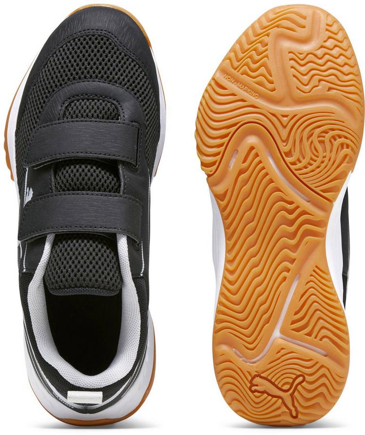 PUMA PUMA Varion II V Jr Hallenschuhe Kinder - puma black-cool light gray-yellow blaze-gum - 1 | SportScheck