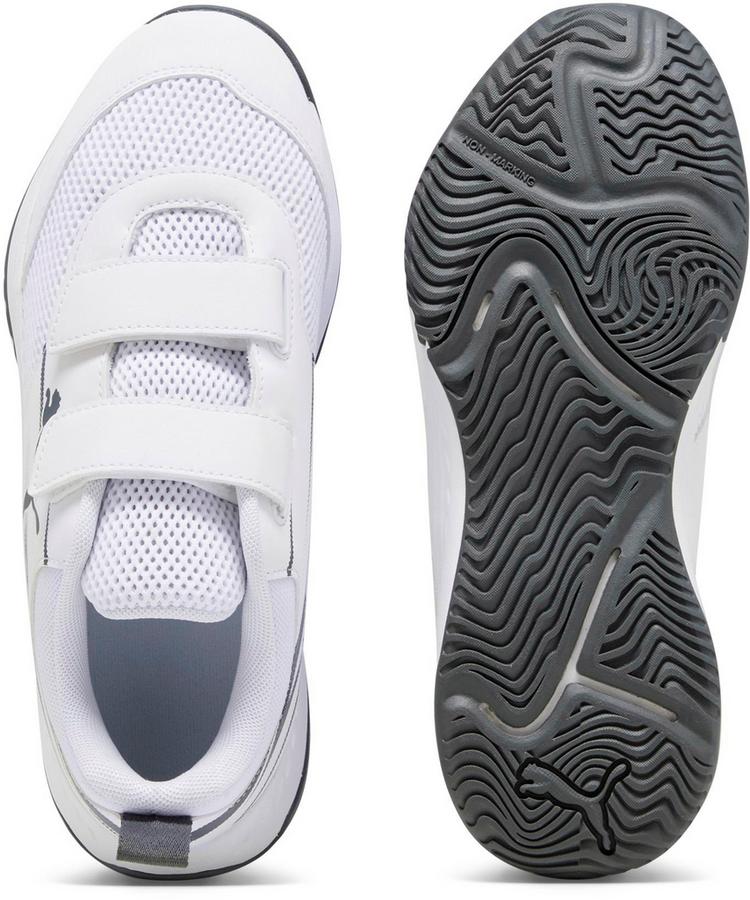 PUMA PUMA Varion II V Jr Hallenschuhe Kinder - puma white-shadow gray - 1 | SportScheck