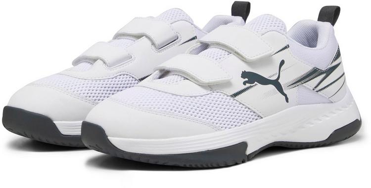 PUMA PUMA Varion II V Jr Hallenschuhe Kinder - puma white-shadow gray - 2 | SportScheck