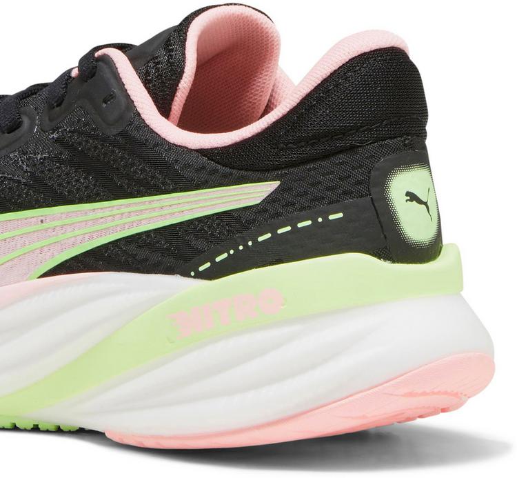 PUMA PUMA Magnify Nitro 2 Dream Rush Laufschuhe Damen - black-koral ice-speed green - 3 | SportScheck