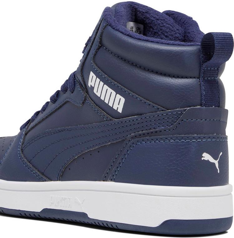 PUMA PUMA Rebound V6 Mid WTR Jr Sneaker Kinder - strong gray-new navy-puma white - 3 | SportScheck