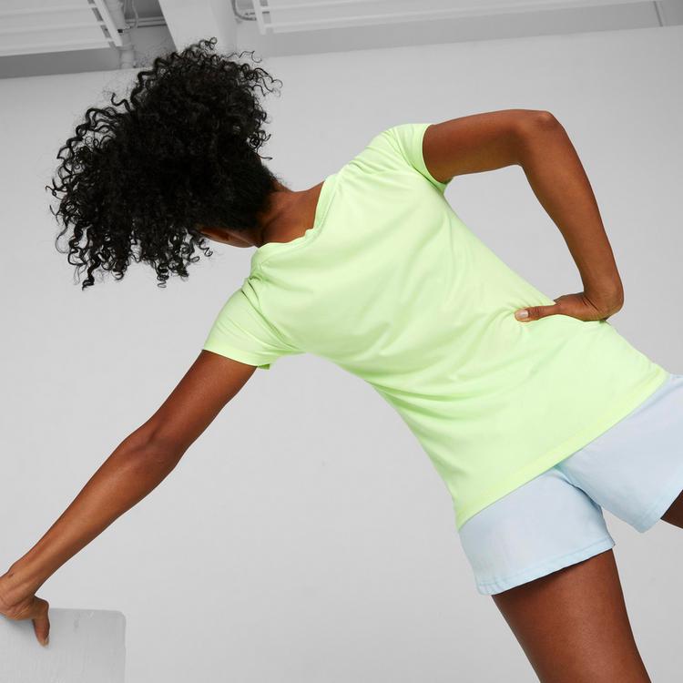 PUMA PUMA Favorite Jersey Cat Funktionsshirt Damen - speed green - 2 | SportScheck