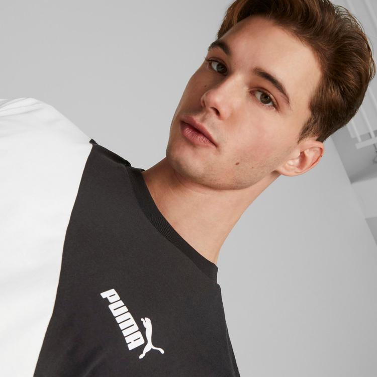 PUMA PUMA Power Cat T-Shirt Herren - light gray heather - 2 | SportScheck