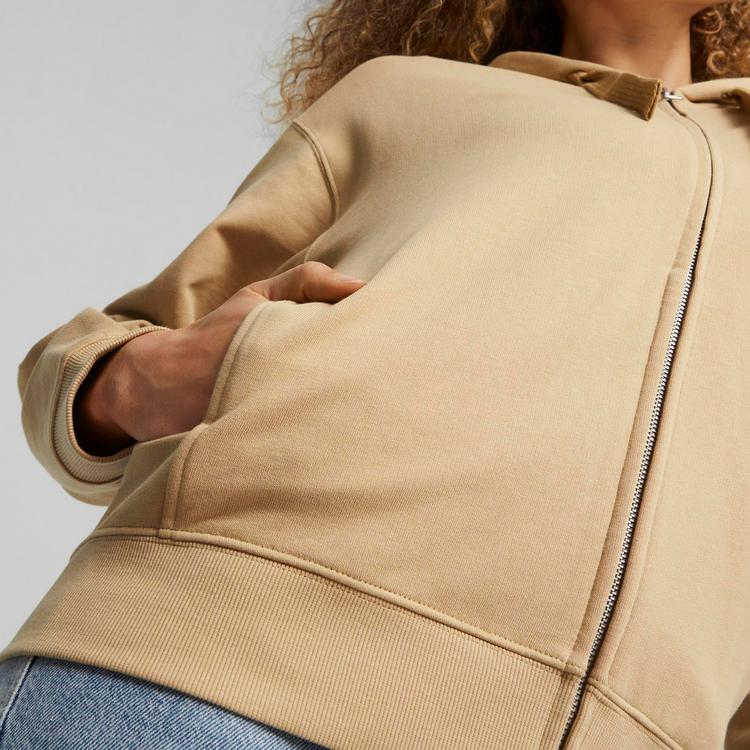 PUMA PUMA HER Sweatjacke Damen - sand dune - 2 | SportScheck