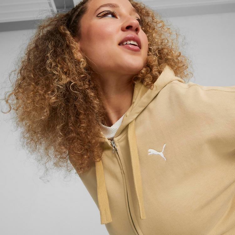 PUMA PUMA HER Sweatjacke Damen - sand dune - 3 | SportScheck