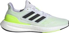 adidas PUREBOOST 23 Laufschuhe Herren ftwr white-core black-lucid lemon