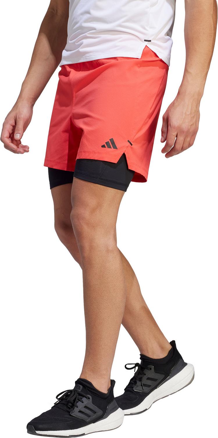 adidas adidas Funktionsshorts Herren - bright red-black-black - 0 | SportScheck