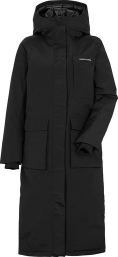 Didriksons Leya Long 3 Parka Damen black