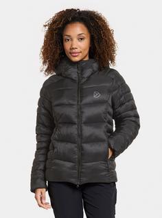 Rückansicht von Didriksons June Steppjacke Damen black