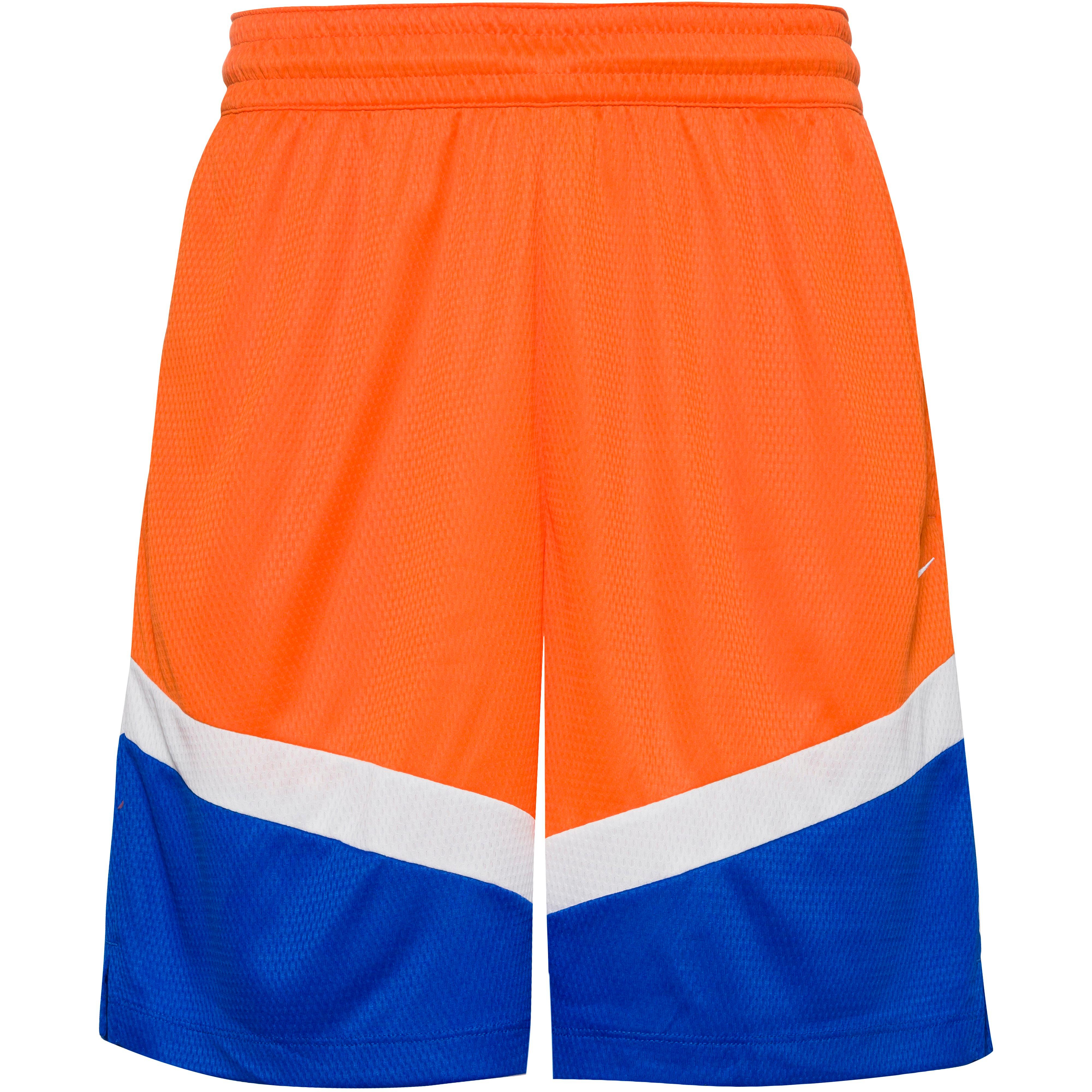 Orange nike fashion basketball shorts