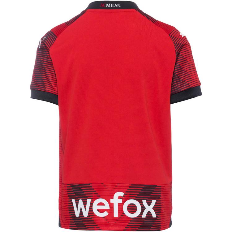 PUMA PUMA AC Mailand 23-24 Heim Teamtrikot Kinder - for all time red-puma black - 0 | SportScheck