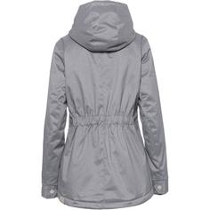 Rückansicht von Ragwear Monadde Kapuzenjacke Damen grey