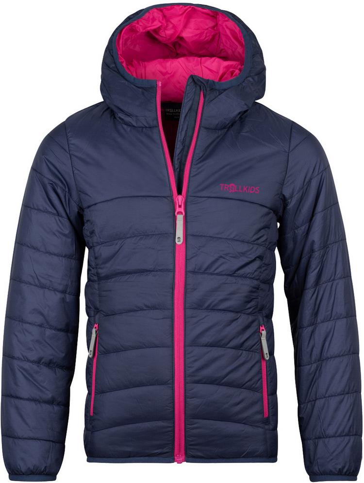 Trollkids Trollkids Eikefjord Steppjacke M&auml;dchen - navy-fireberry - 0 | SportScheck