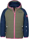 Trollkids Hafjell Skijacke Kinder - navy-dusky olive-light magenta