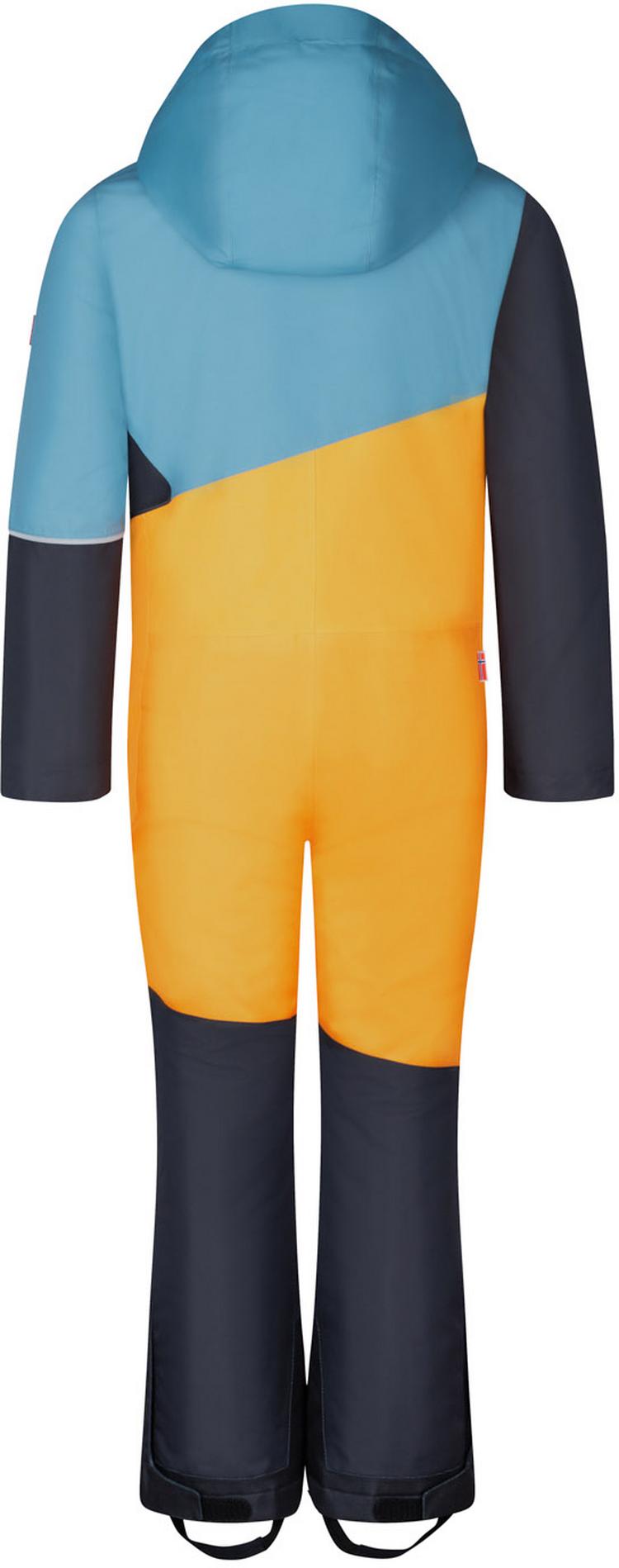 Trollkids Trollkids Hallingdal Schneeanzug Kinder - steel blue-mango-black - 0 | SportScheck