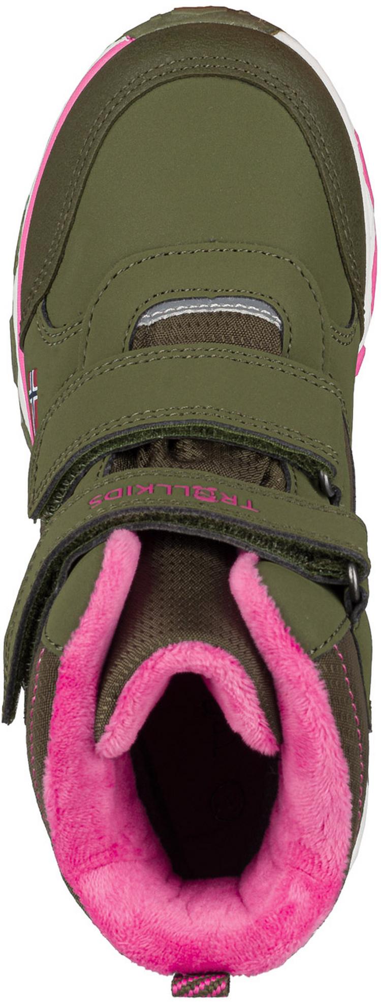 Trollkids Trollkids Hafjell Winterschuhe Kinder - dusky olive-light magenta - 0 | SportScheck