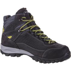 Rückansicht von MEINDL GTX Salo Mid Wanderschuhe Herren anthrazit-gelb