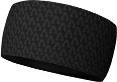 Rückansicht von P.A.C. Seamless Warm Stirnband Damen black
