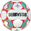 Derbystar Stratos S-Light v23 Fu&szlig;ball - weiss blau orange