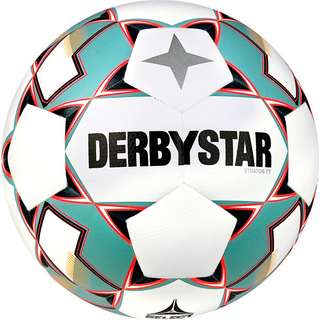 Derbystar Stratos TT v23 Fußball weiss blau orange