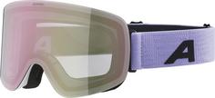 ALPINA Penken Skibrille white-lilac matt