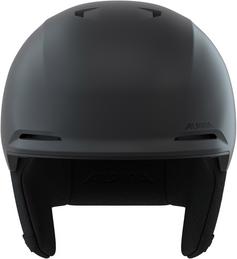 Rückansicht von ALPINA Brix Skihelm black matt