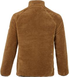 Rückansicht von Protest PRTRAMOND Fleecejacke Herren sandy brown