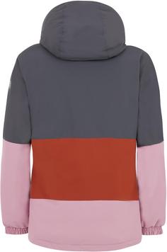 Rückansicht von Protest PRTLIMIA Skijacke Damen shadow grey