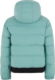 Rückansicht von Protest ELINY Snowboardjacke Kinder crocodile green