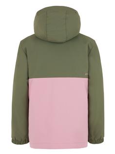 Rückansicht von Protest LUSOY Snowboardjacke Kinder botanic green