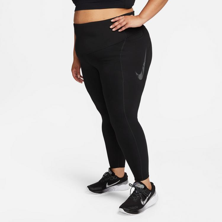 Nike Nike DRI FIT FAST Lauftights Damen - black-cool grey - 0 | SportScheck