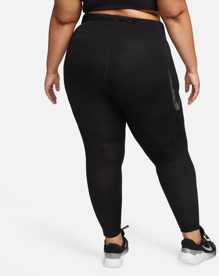 Nike Nike DRI FIT FAST Lauftights Damen - black-cool grey - 1 | SportScheck