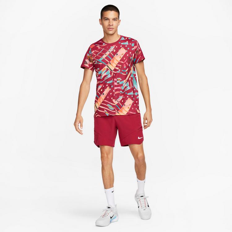 Nike Nike Slam NY Tennisshirt Herren - noble red-white - 4 | SportScheck