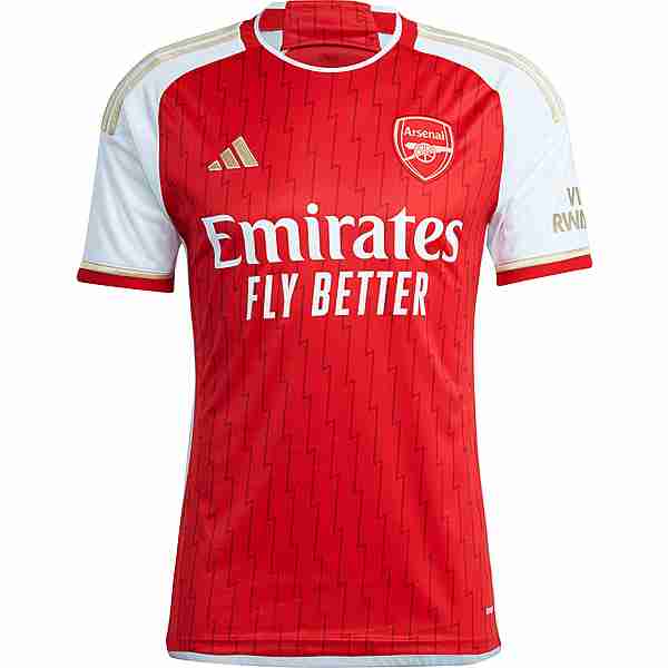adidas Arsenal London 23-24 Heim Fußballtrikot Herren better scarlet-white