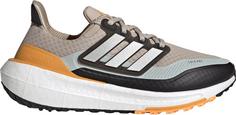 adidas ULTRABOOST LIGHT Laufschuhe Herren wonbei-silvmt-flaora