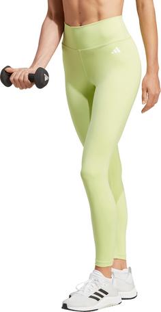 Rückansicht von adidas TRAINING ESSENTIALS 7/8-Tights Damen pulse lime