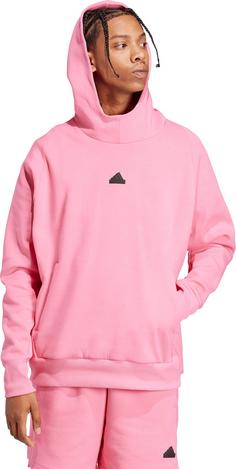 Adidas originals – pullover mit outlet lochmuster in rosa und rot