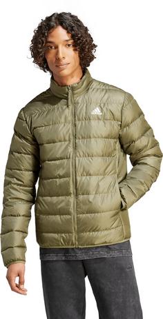 Rückansicht von adidas Essentiel Steppjacke Herren olive