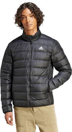 Rückansicht von adidas Essentiel Steppjacke Herren black