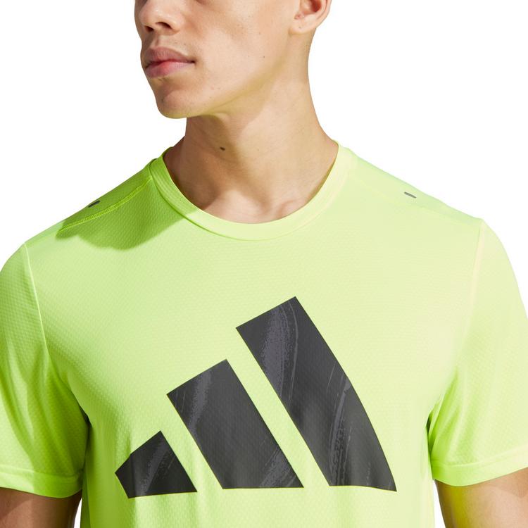 adidas adidas RUN IT BOS Funktionsshirt Herren - lucid lemon - 4 | SportScheck