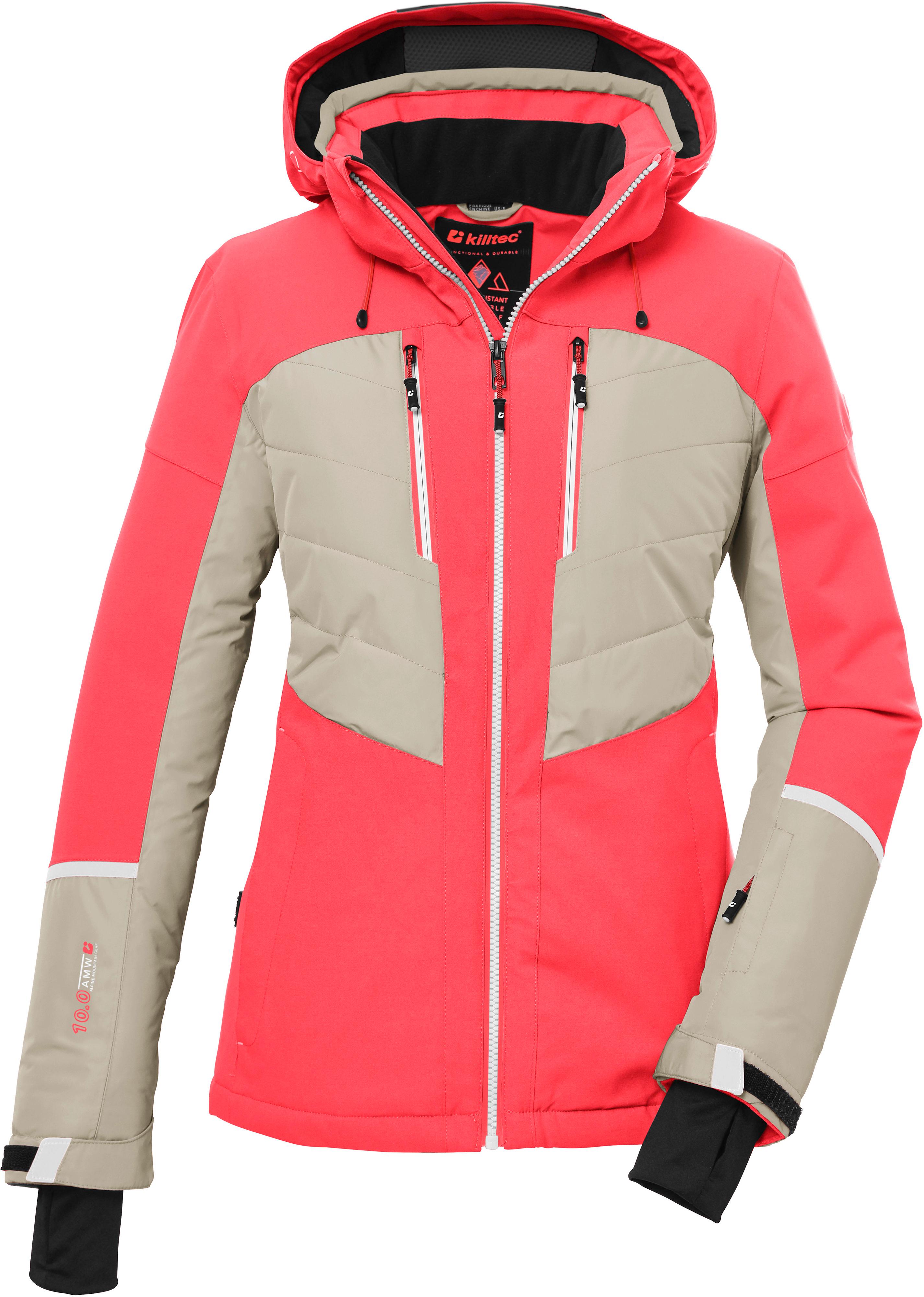 camel Shop WMN Damen 343 SKI KSW JCKT im 87 von KILLTEC Skijacke SportScheck light Online kaufen neon-coral-