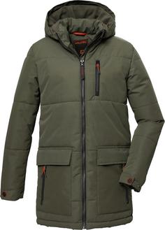 KILLTEC KOW 135 Parka Kinder dunkeloliv