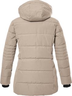 Rückansicht von G.I.G.A. DX by killtec GW 25 WMN QLTD JCKT Steppjacke Damen hellbeige