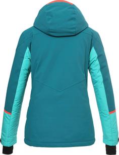 Rückansicht von KILLTEC KSW 87 WMN SKI JCKT Skijacke Damen aquaverde- 345 aqua