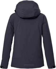 Rückansicht von KILLTEC KOW 169 Outdoorjacke Kinder schwarz blau