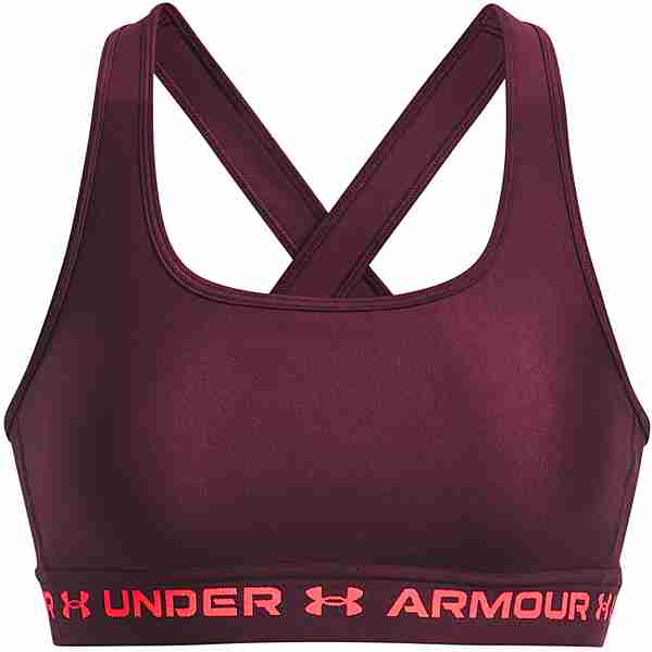 Under Armour Crossback Sport-BH Damen dark maroon